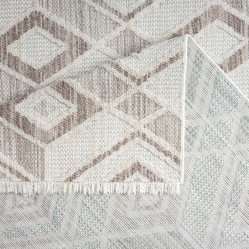 Deco Tapis Tapis Sisal Bouclé à Relief CUBE