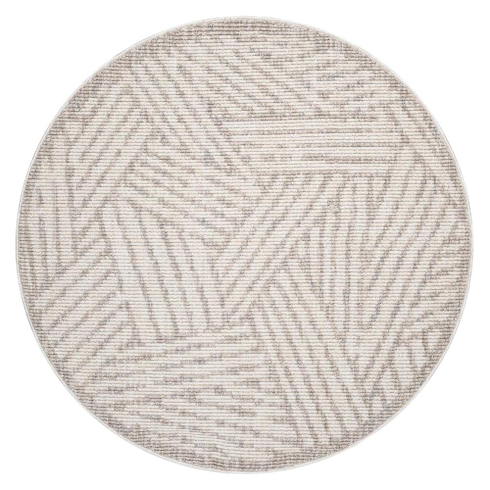 deco tapis Tapis Tarza laineux relief Beige