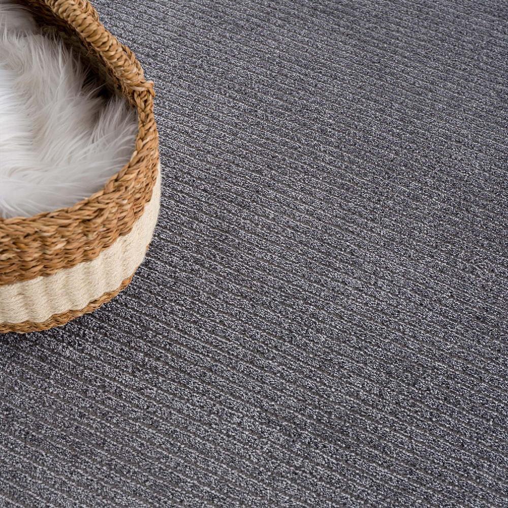 Deco Tapis Tapis Uni à Motifs Lignes En Relief