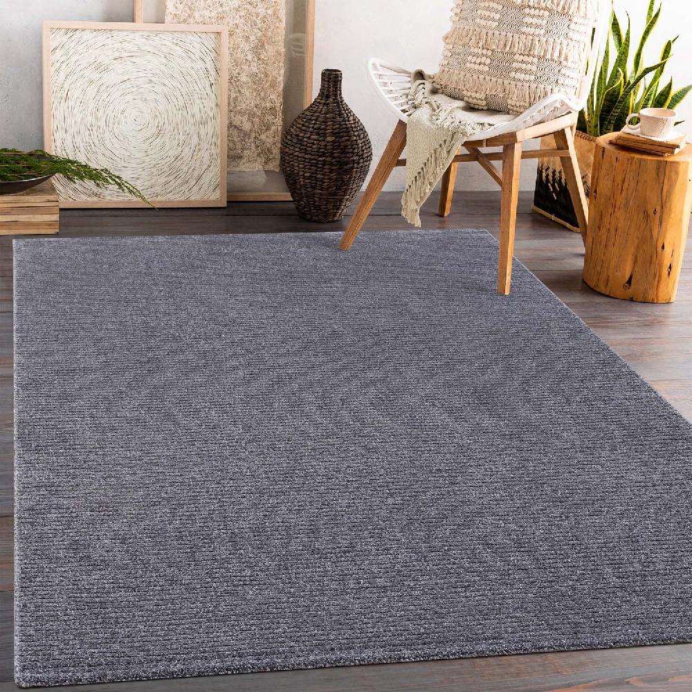 deco tapis Tapis uni à motifs lignes en relief