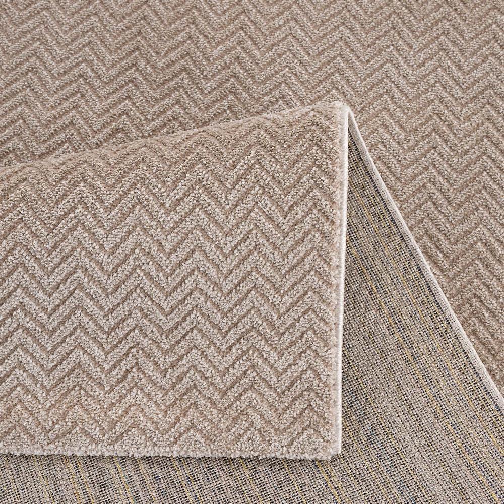 Deco Tapis Tapis Uni à Relief Chevrons
