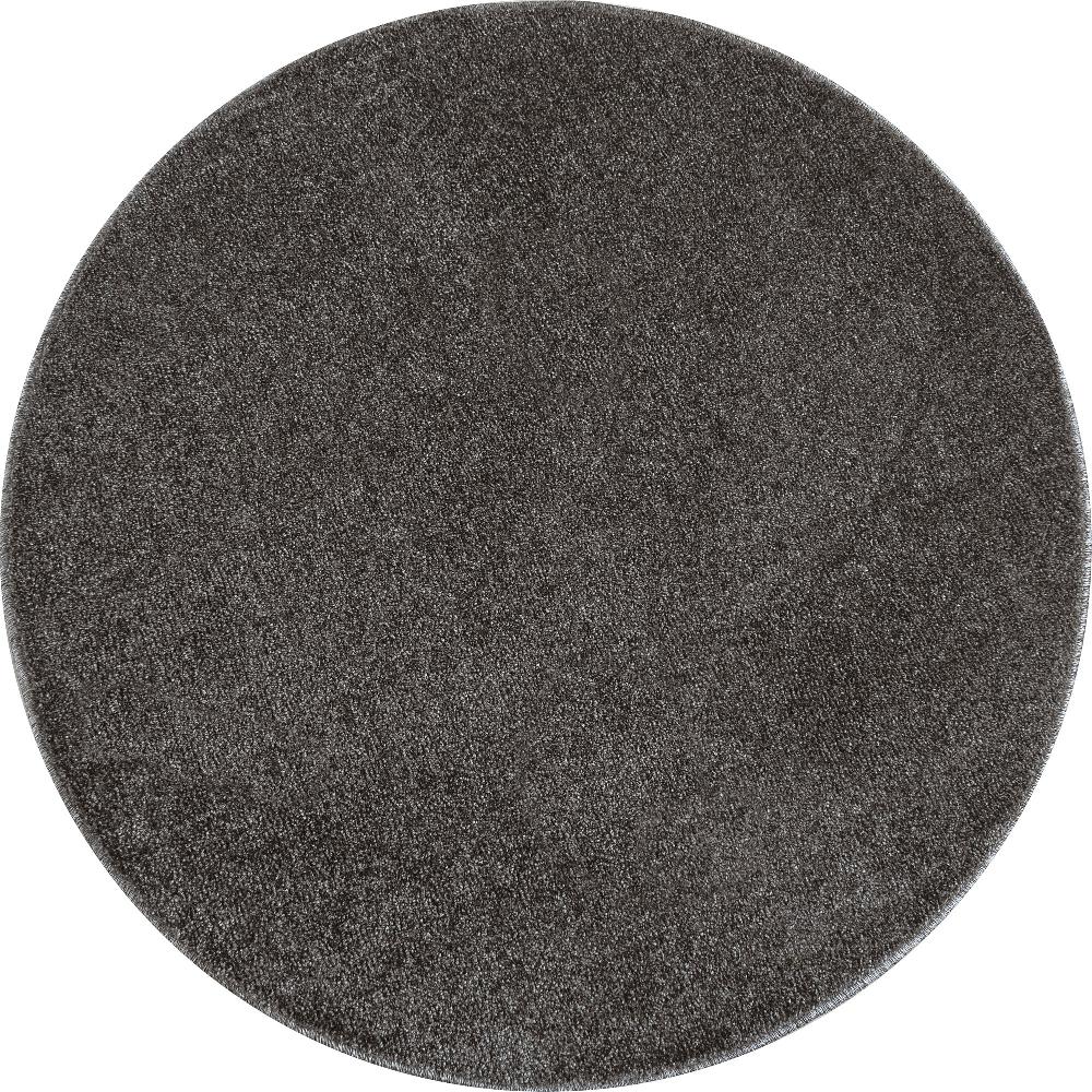 deco tapis Tapis Uni Rond à poils courts