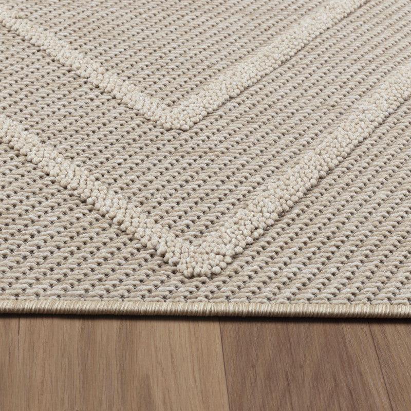 deco tapis Tapis effet Jute naturel à Relief Berbère