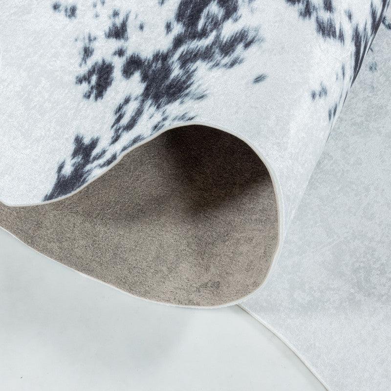 Deco Tapis Tapis Imitation Peau De Bête Lavable En Machine