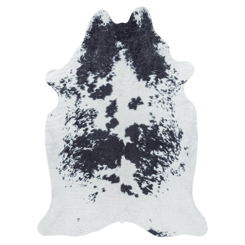 deco tapis Tapis imitation Peau de Bête lavable en machine