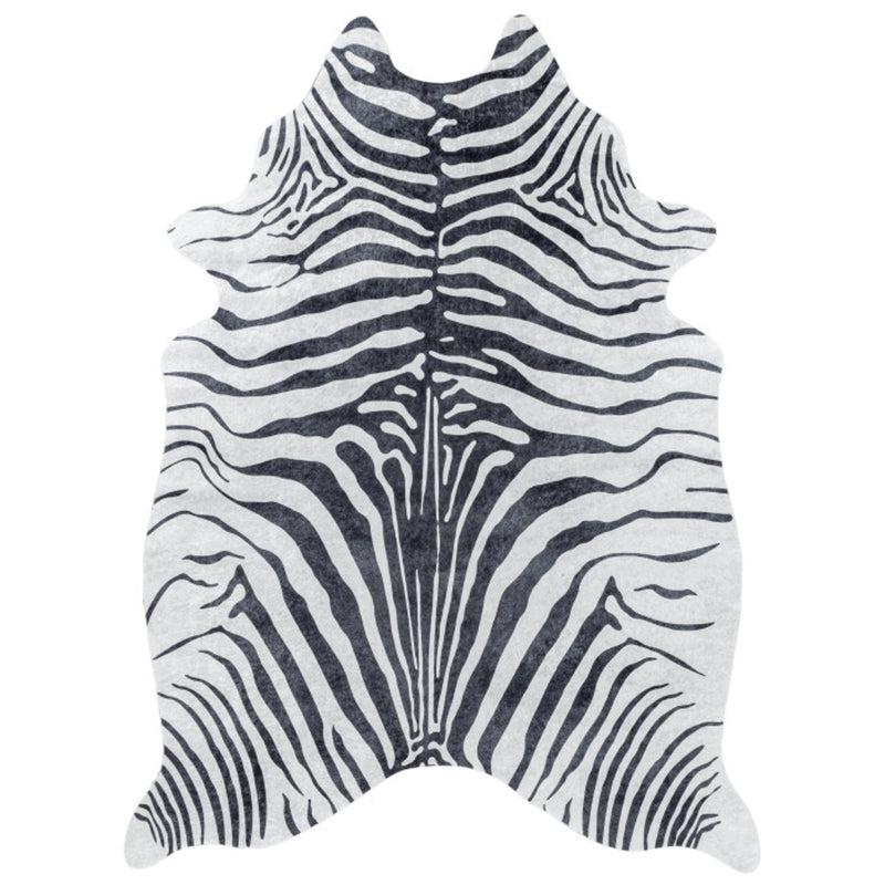 deco tapis Tapis imitation Peau de Bête lavable en machine