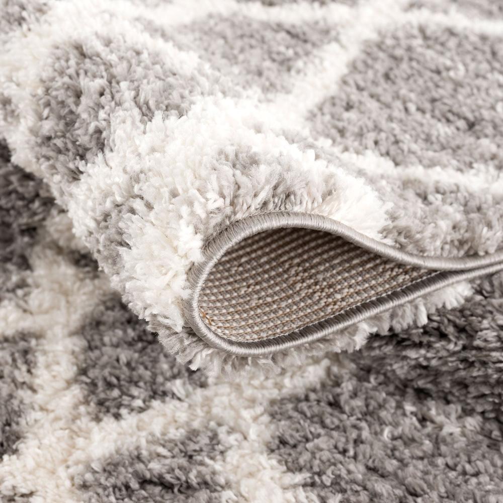 Deco Tapis Tapis Moelleux à Franges Tressées Berbère