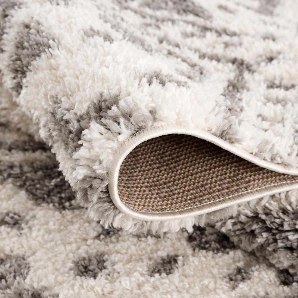 Deco Tapis Tapis Moelleux à Franges Tressées Berbère