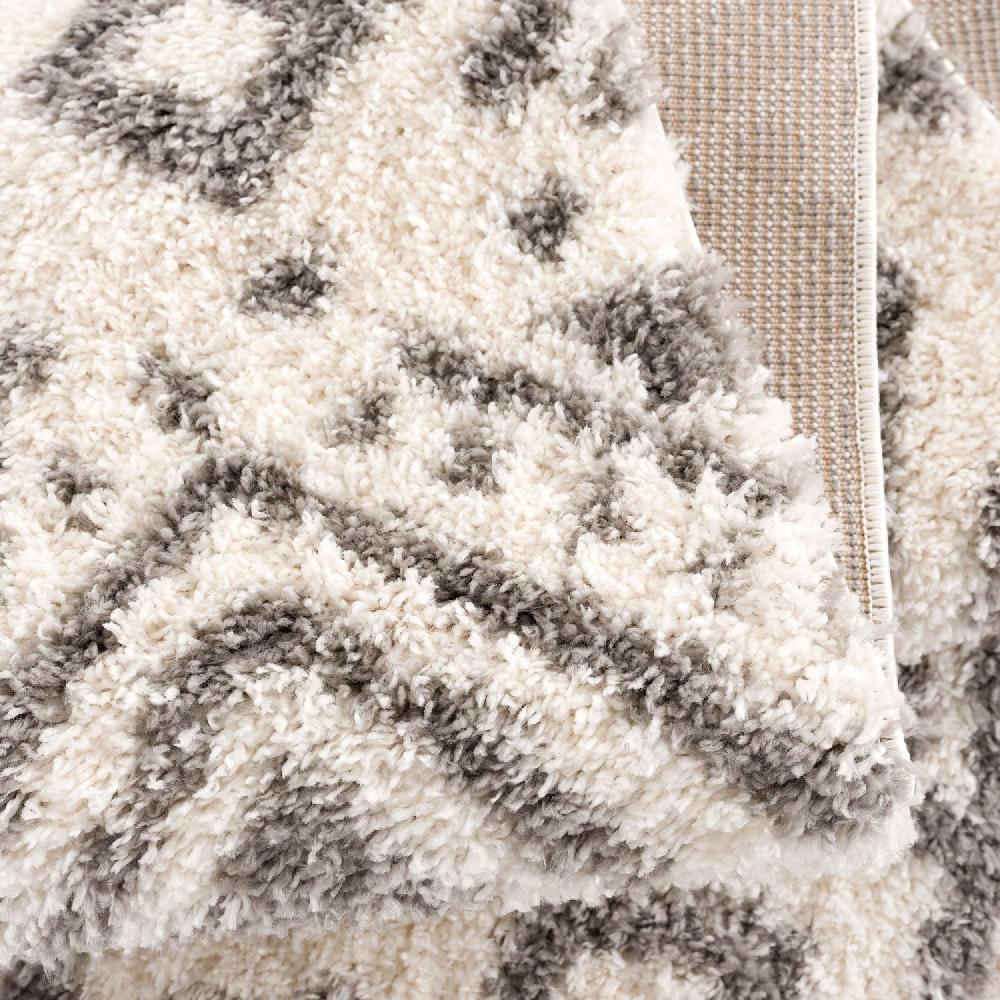 Deco Tapis Tapis Moelleux à Franges Tressées Berbère