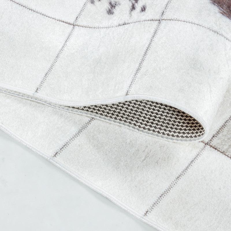 Deco Tapis Tapis Patchwork Safari Lavable En Machine