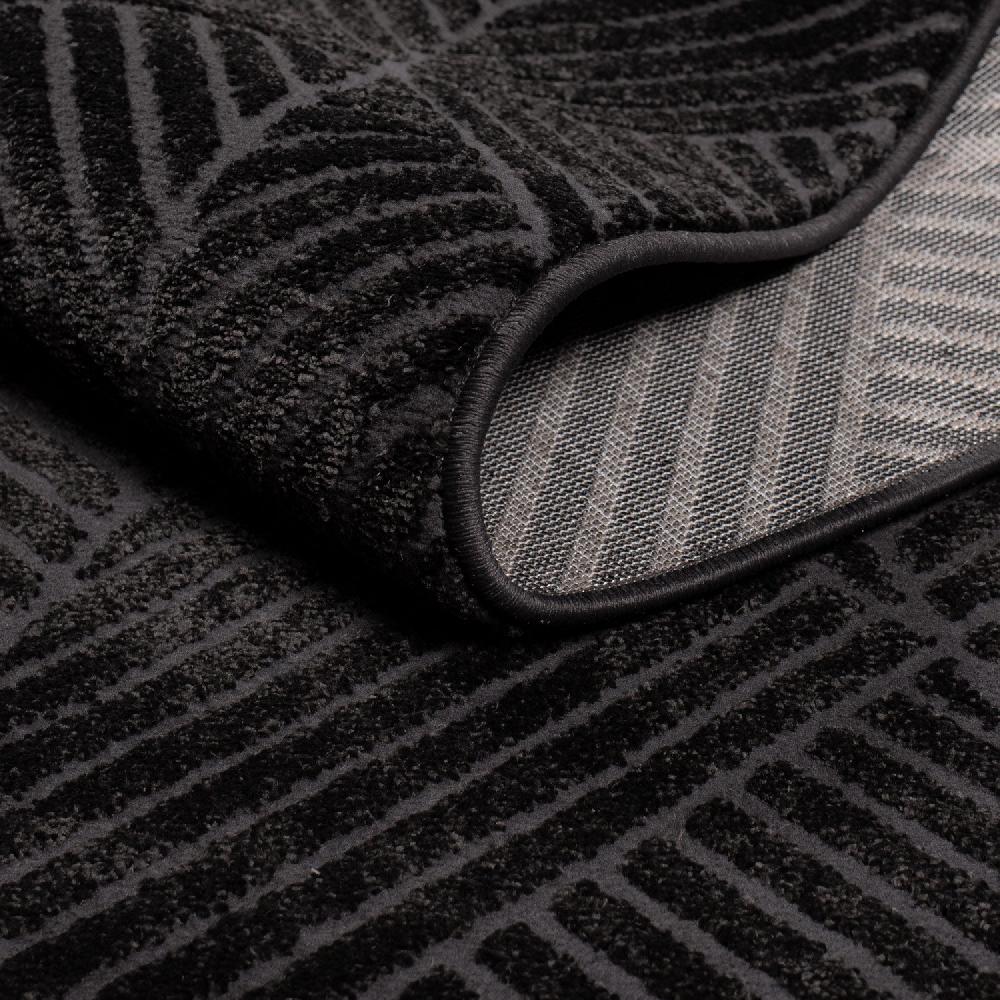 Deco Tapis Tapis Rond à Motifs Géométriques En Relief