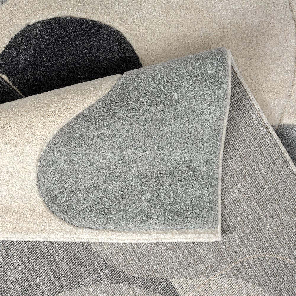 Deco Tapis Tapis Salon & Chambre Bohème Aesthetic Gris Et Bleu