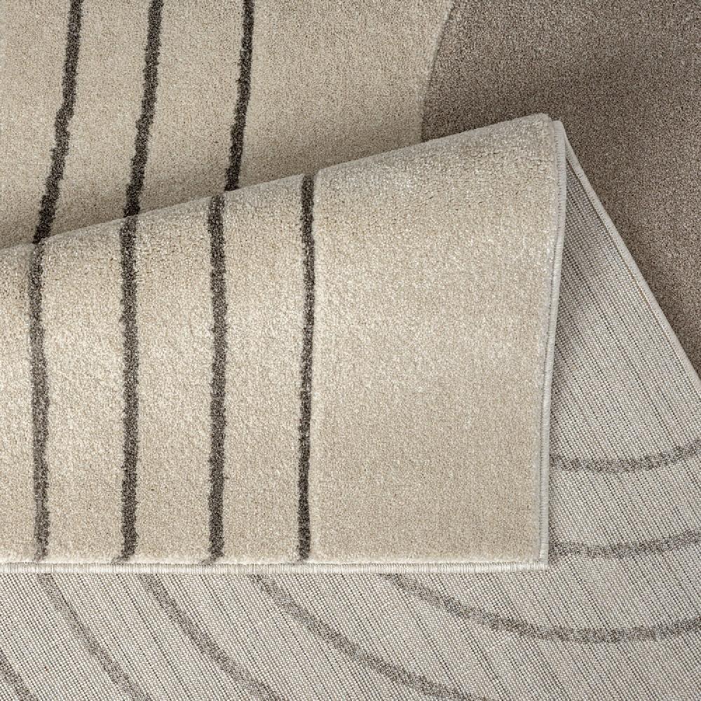 Deco Tapis Tapis Salon & Chambre Bohème Chic Crème Et Gris