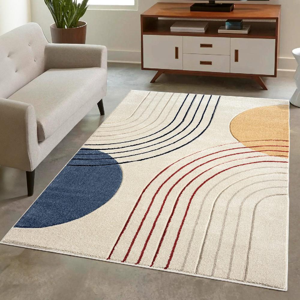 deco tapis Tapis Salon & Chambre Bohème Chic Multicolore