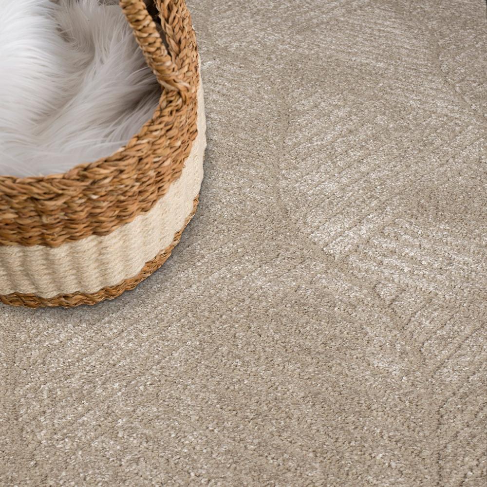 Deco Tapis Tapis Uni à Motifs Géométrique En Relief