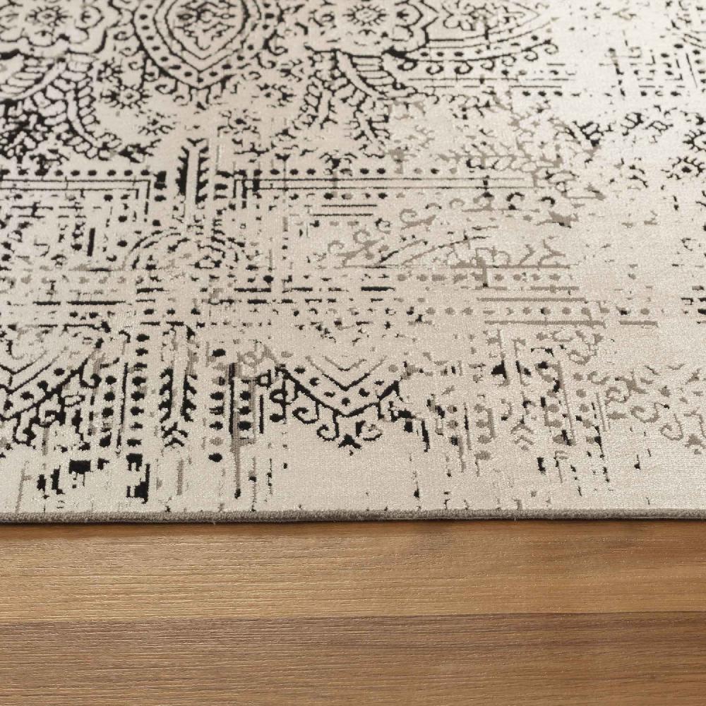 Deco Tapis Tapis Vintage Oriental Aspect Viscose Beige