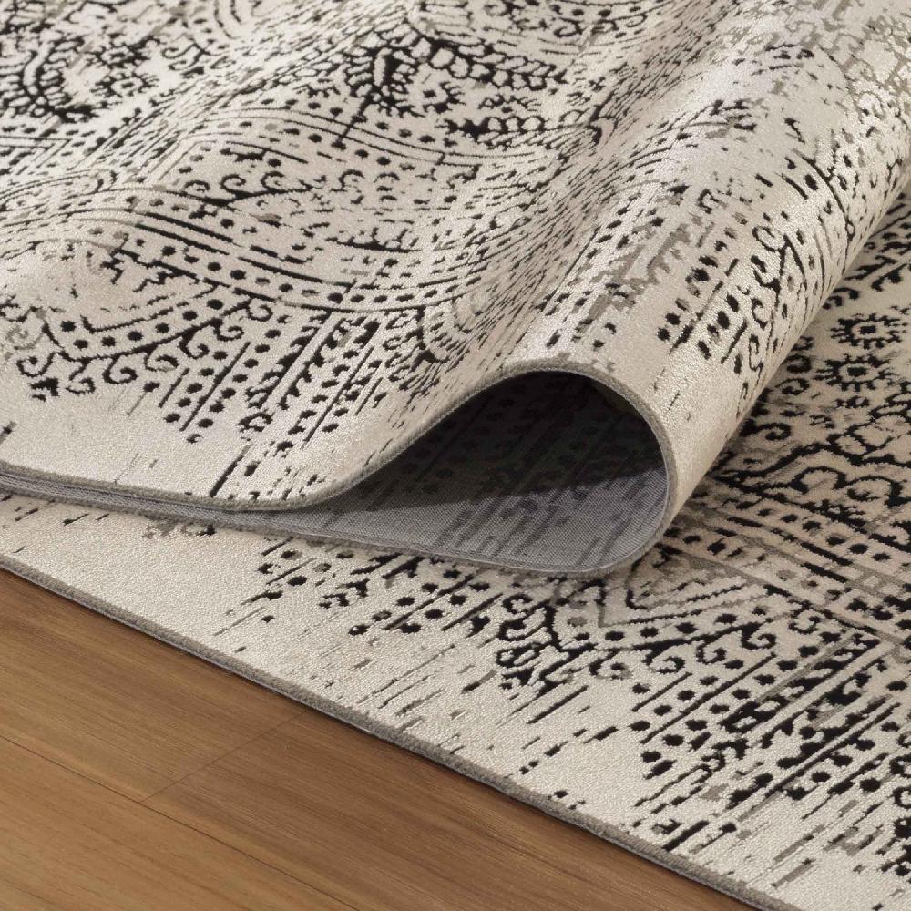 Deco Tapis Tapis Vintage Oriental Aspect Viscose Beige