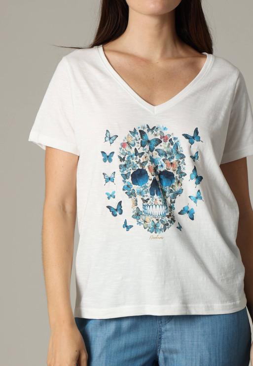 Deeluxe T-shirt BUTTERSKULL