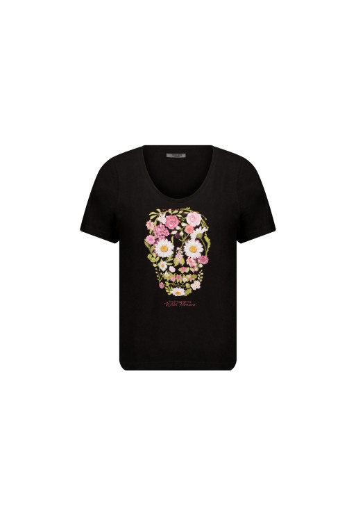 Deeluxe T-shirt FLOWERSKULL