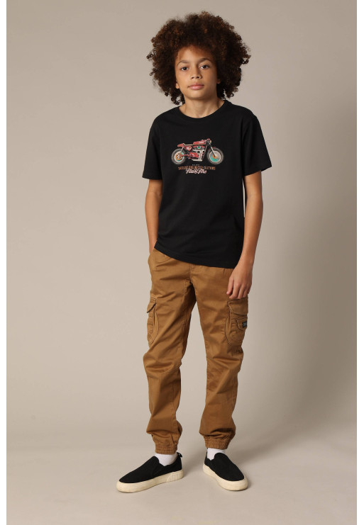 deeluxe T-shirt GASOLINE