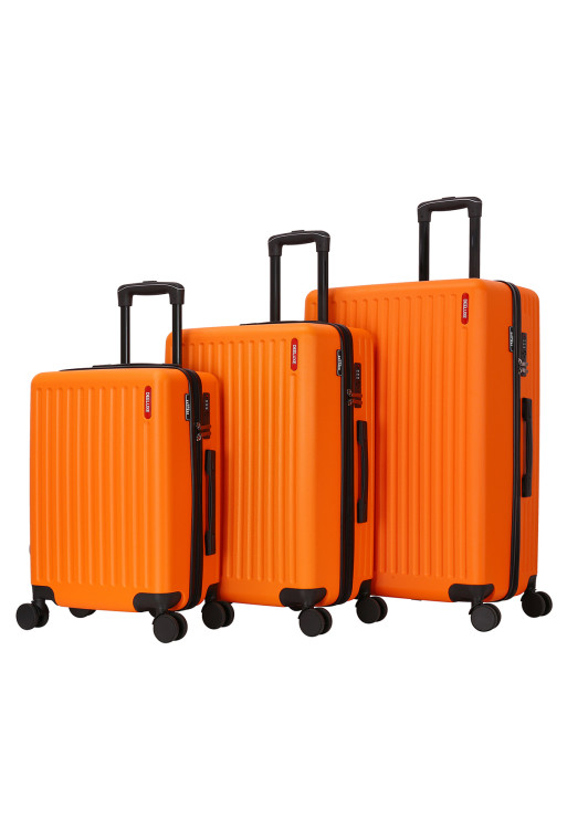 deeluxe Set de 3 valises 4 roues ABS - URBANITE - DEELUXE