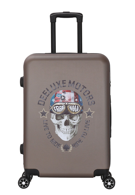 deeluxe Valise Moyenne 4 roues 65cm rigide - FREE SOUL - DEELUXE