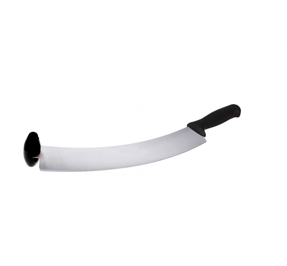 déglon COUTEAU À FROMAGE HOLLANDAIS 2 MAINS LAME COURBÉE 38 CM