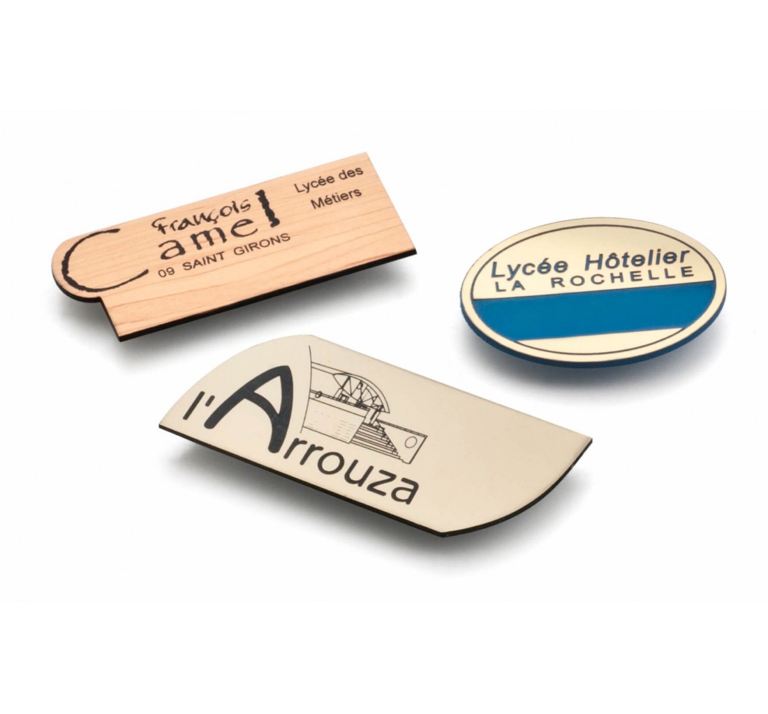 déglon BADGE MAGNÉTIQUE PERSONNALISABLE