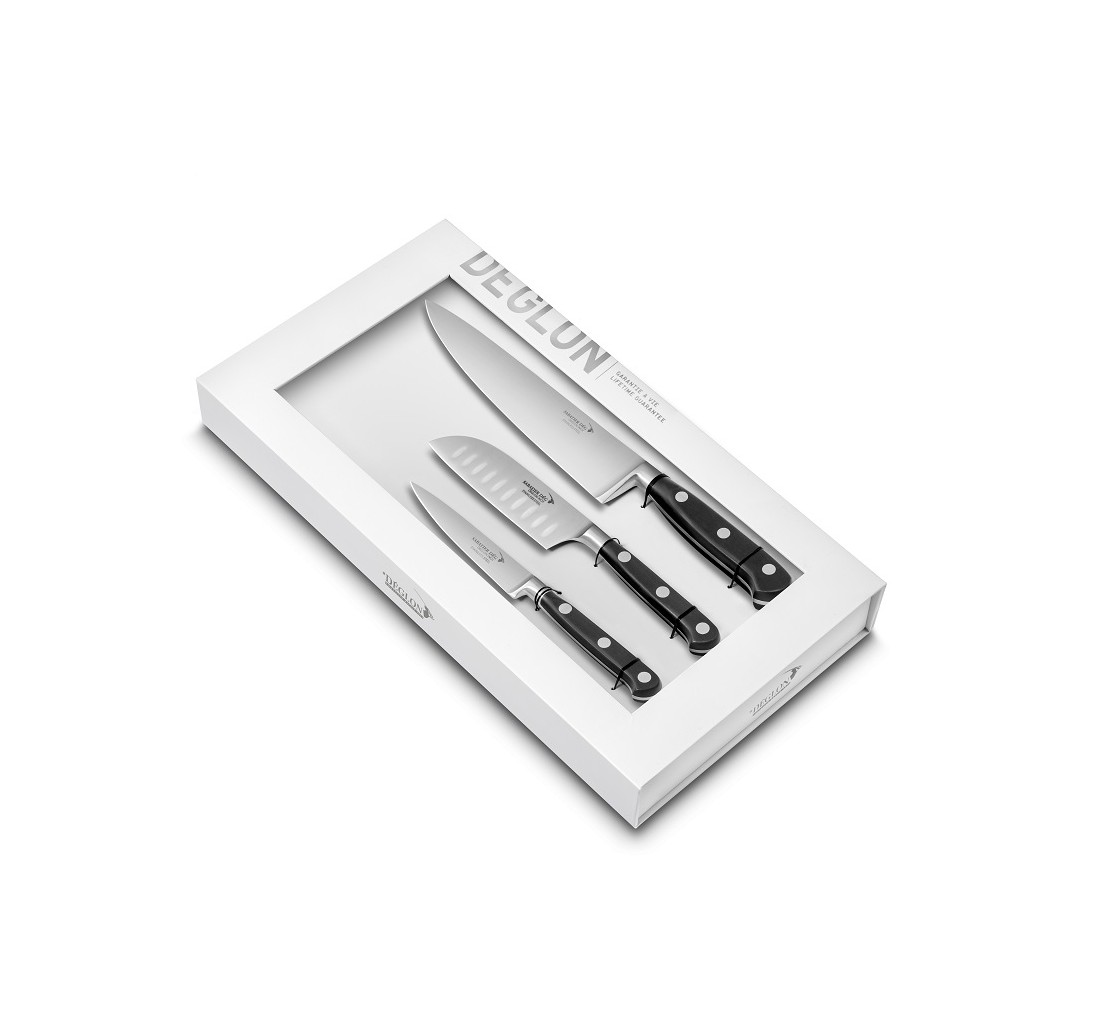 déglon COFFRET 3 PCS CUISINE IDÉALE SABATIER DEG®