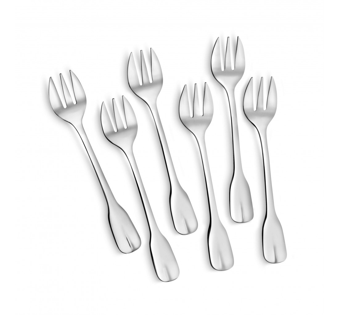 déglon SET DE 6 FOURCHETTES À HUÎTRE