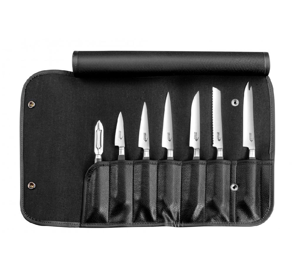 déglon TROUSSE AVEC 7 PETITS COUTEAUX CUISINE MASSIVE