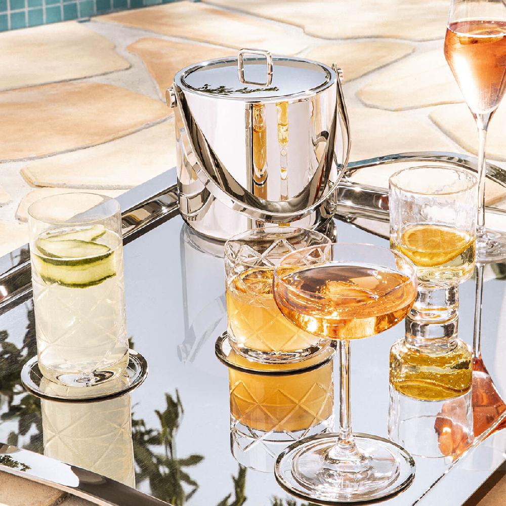 Degrenne Paris ANYTIME TRANSPARENT Coffret 4 Coupes à Champagne 23 Cl