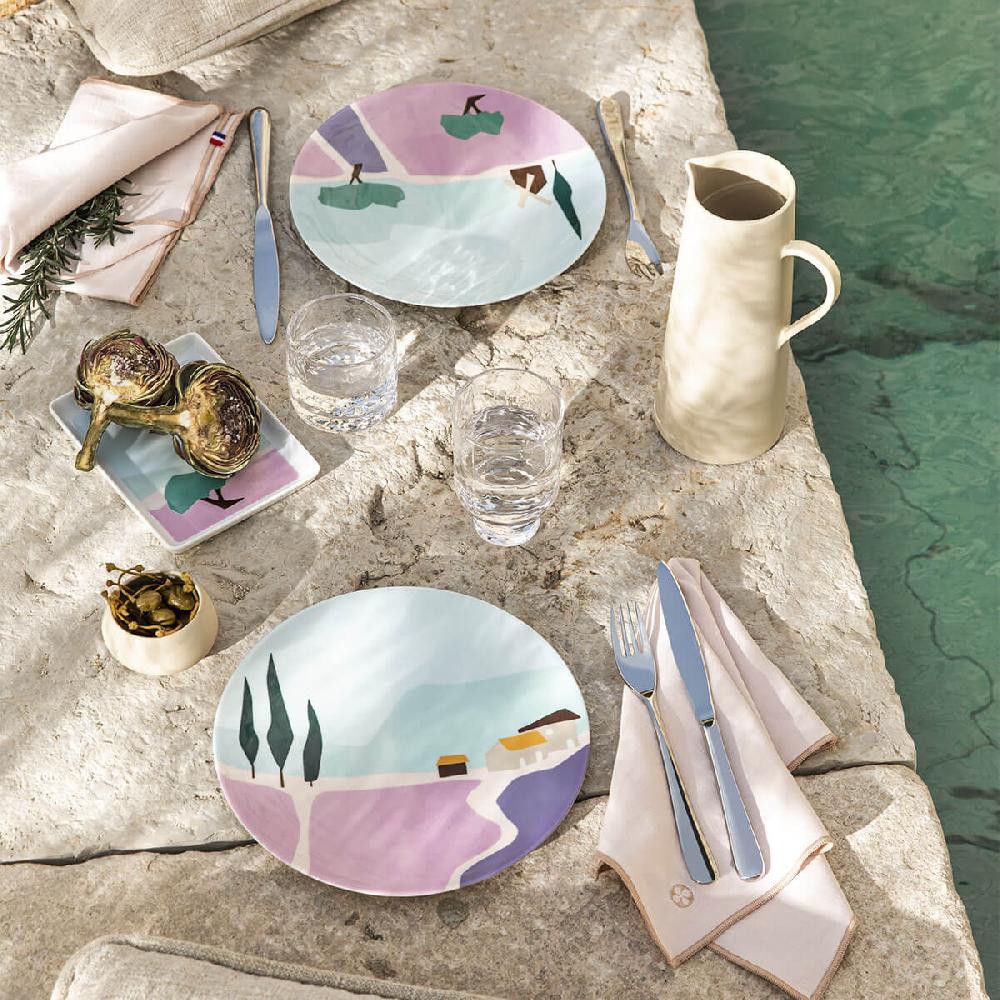 Degrenne Paris AQUATIC MIROIR Colis écrin 124 Couverts
