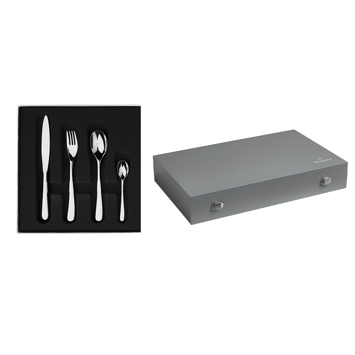 degrenne paris AQUATIC MIROIR Colis écrin 50 couverts