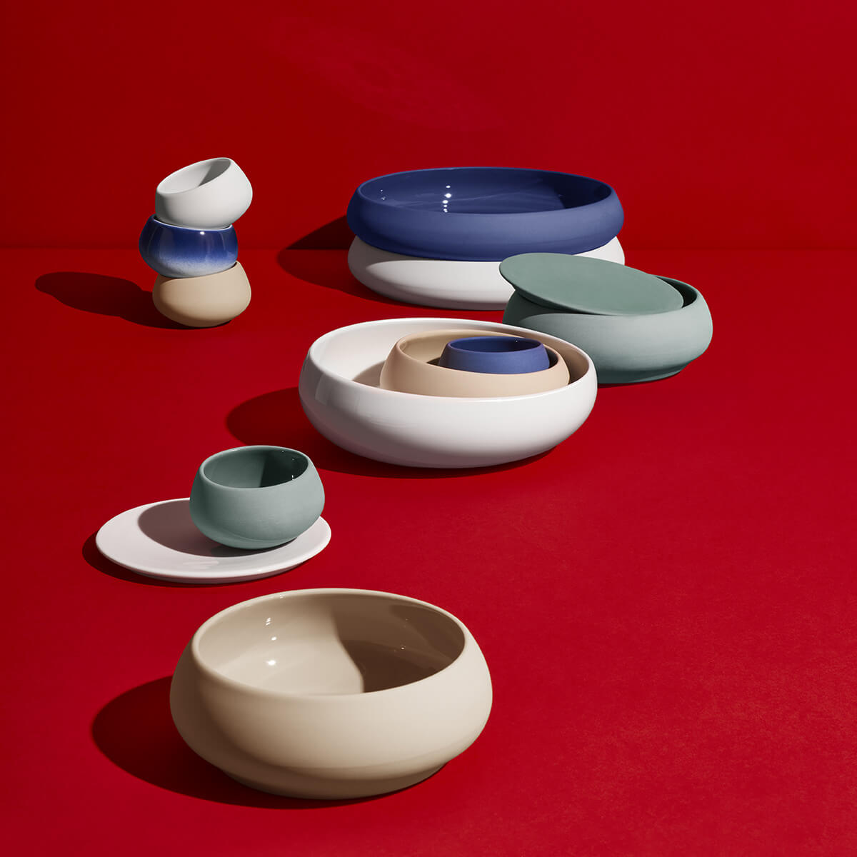 Degrenne Paris BAHIA ARGILE VERT Mini Cocotte Biseautée 7 Cl