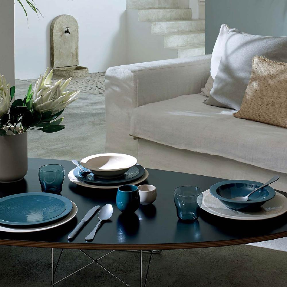 Degrenne Paris BAHIA BLEU DE ROCHE Assiette Creuse 20 Cm