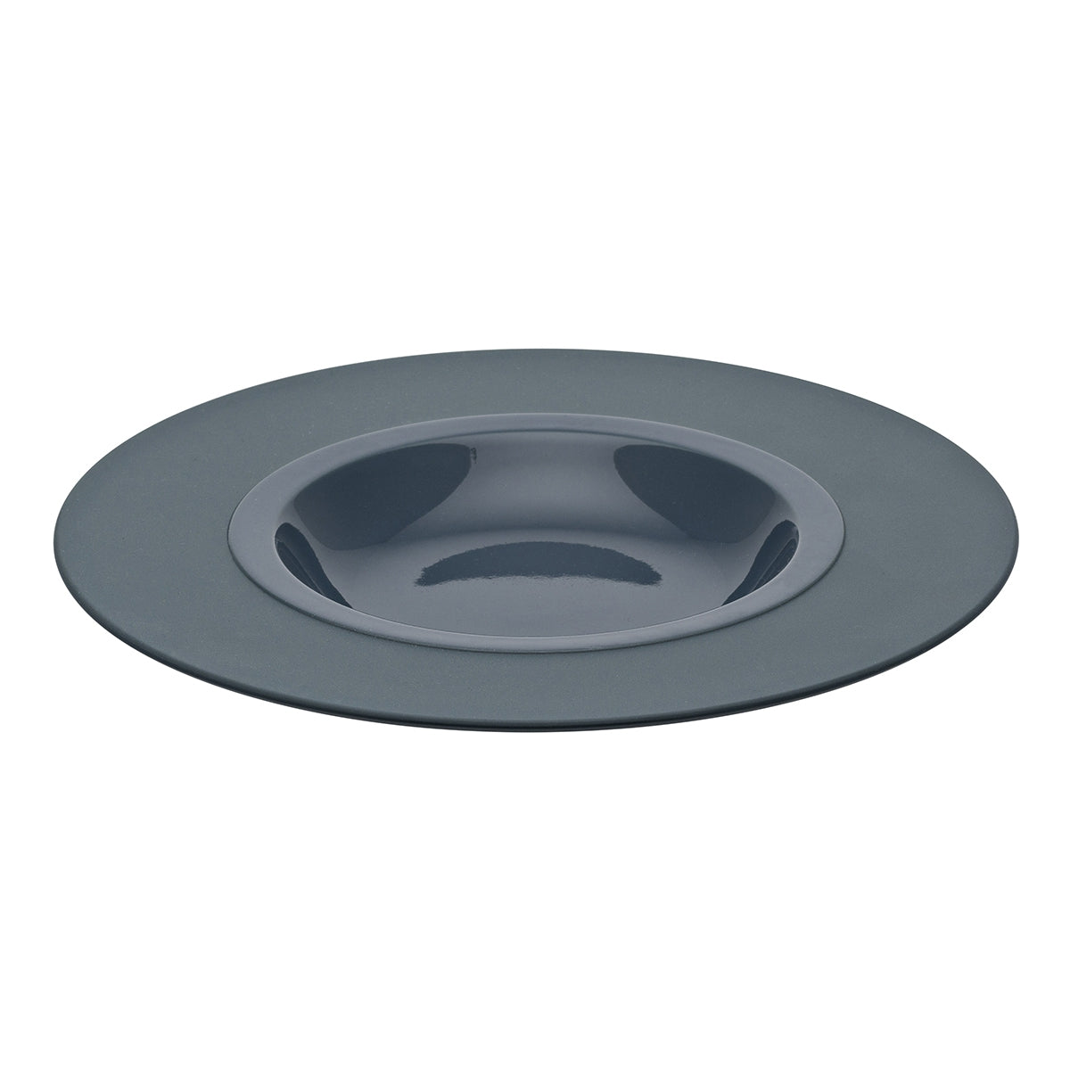 degrenne paris BAHIA BLEU DE ROCHE Assiette gourmet grand bassin 26 cm