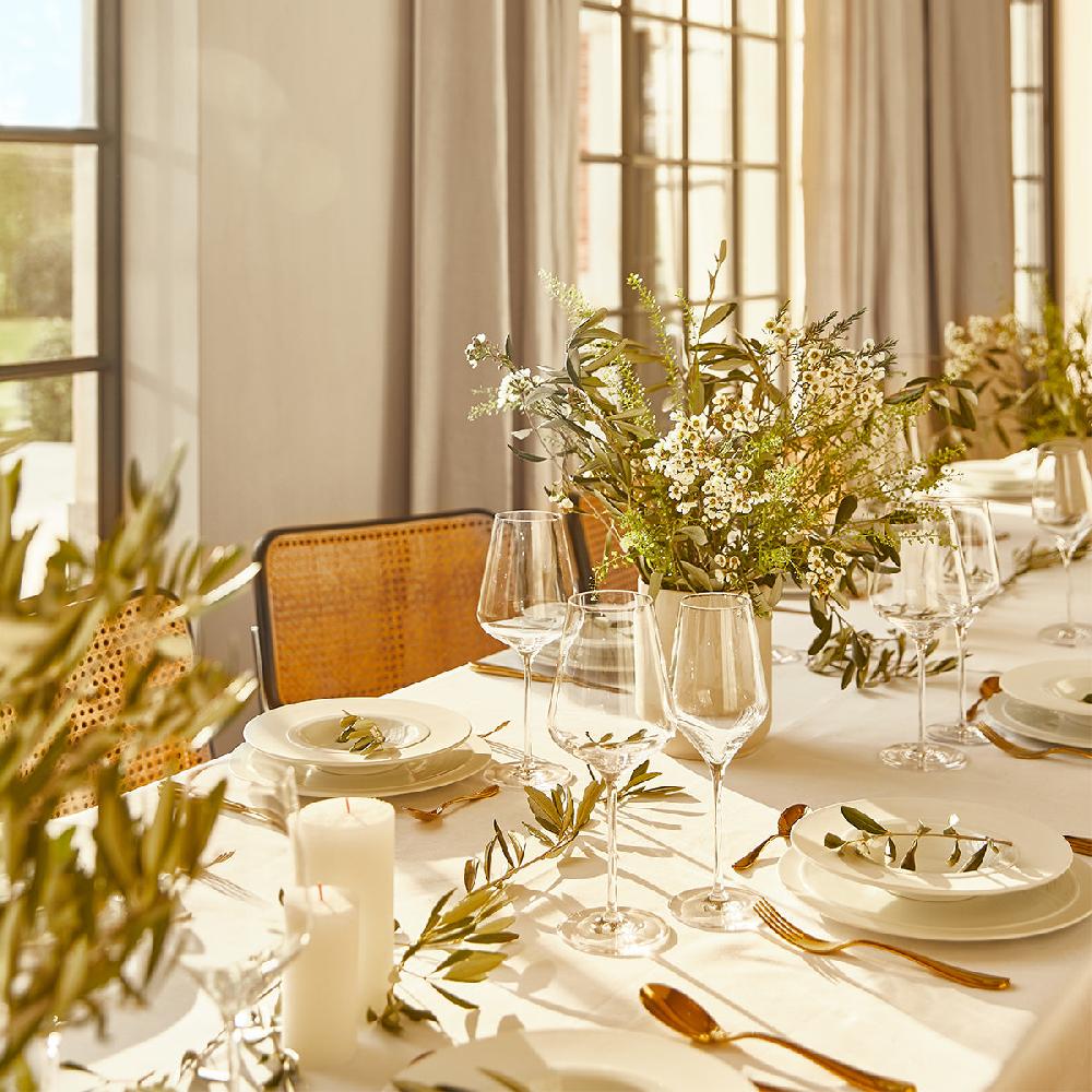 Degrenne Paris BAHIA PIERRE DE LUNE Assiette Gourmet Petit Bassin 23 Cm