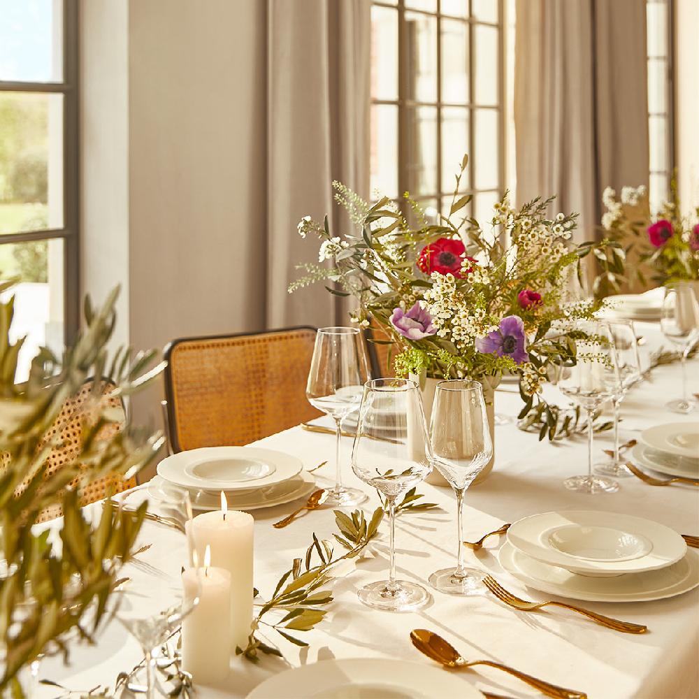 Degrenne Paris BAHIA PIERRE DE LUNE Assiette Gourmet Petit Bassin 23 Cm