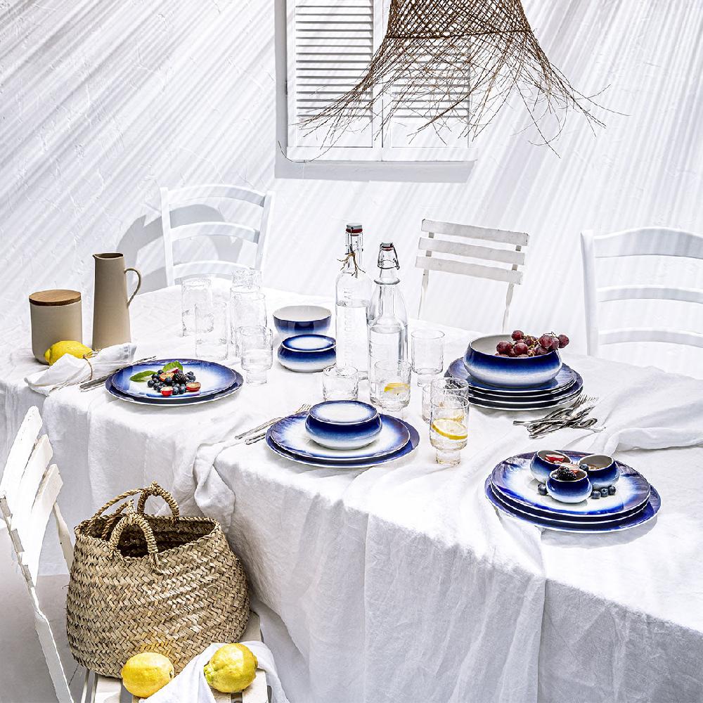 Degrenne Paris BLUE SHADES Assiette à Dessert 23 Cm