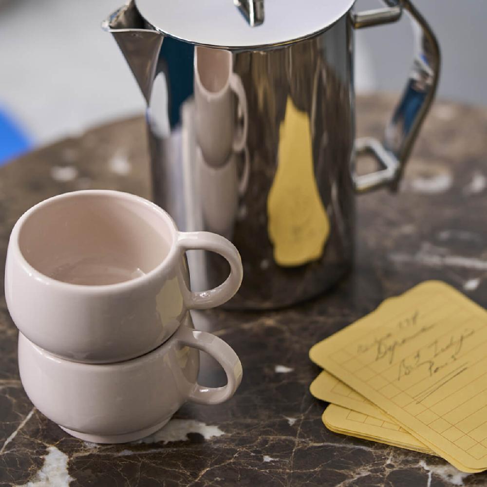 Degrenne Paris CAFETERIE EMPILEO ROSE NUDE Tasse à Café/expresso 10 Cl