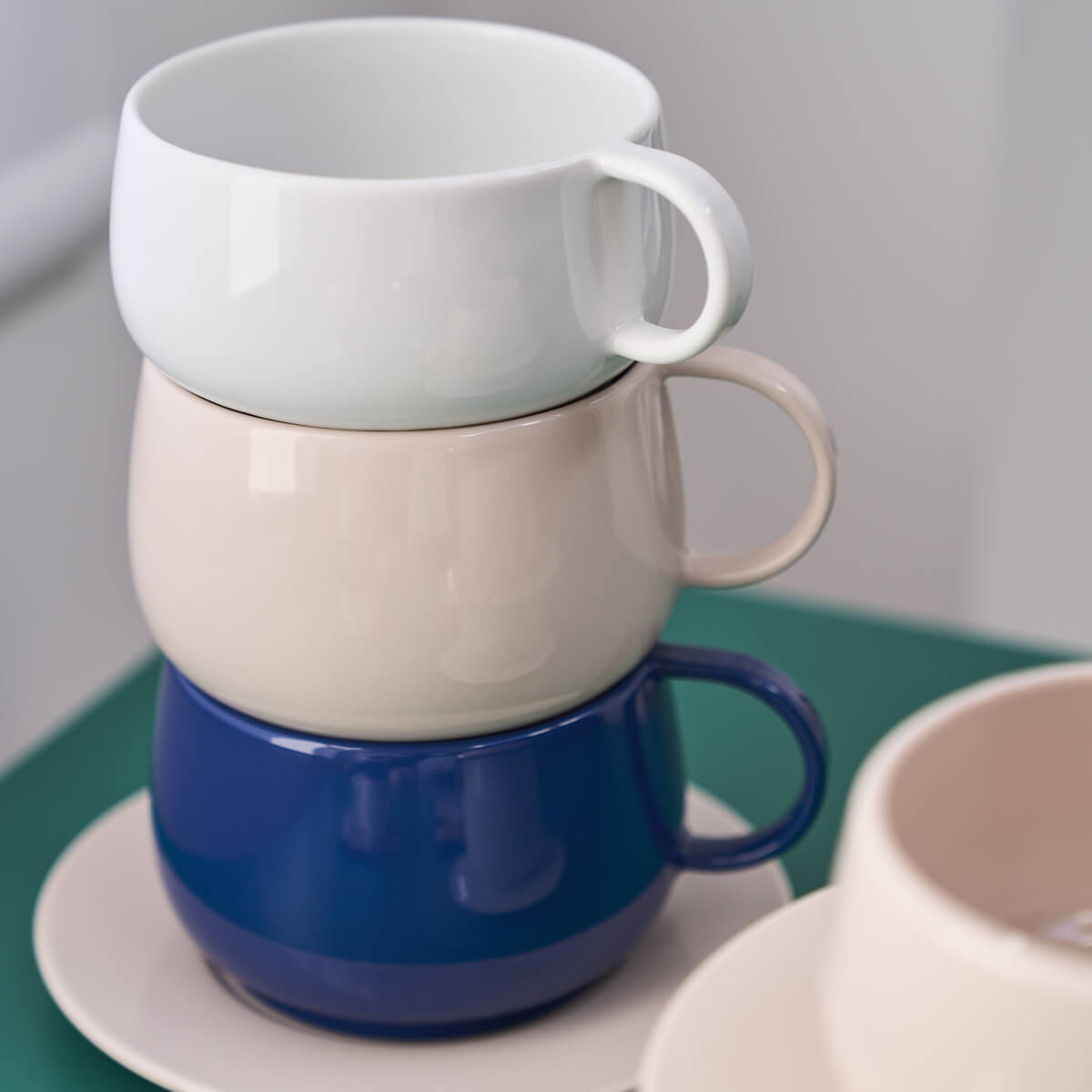 Degrenne Paris CAFETERIE EMPILEO ROSE NUDE Tasse à Déjeuner 39 Cl