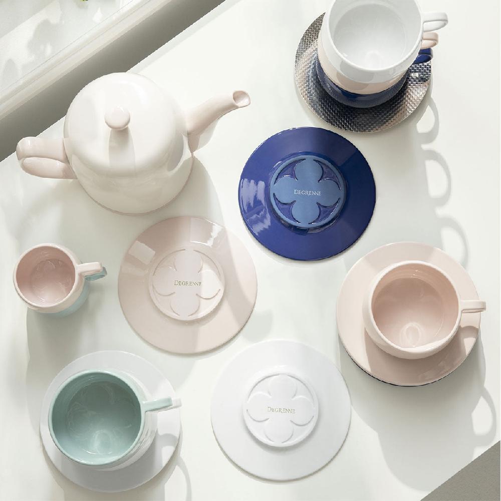 Degrenne Paris CAFETERIE EMPILEO VERT AMANDE Soucoupe 15 Cm