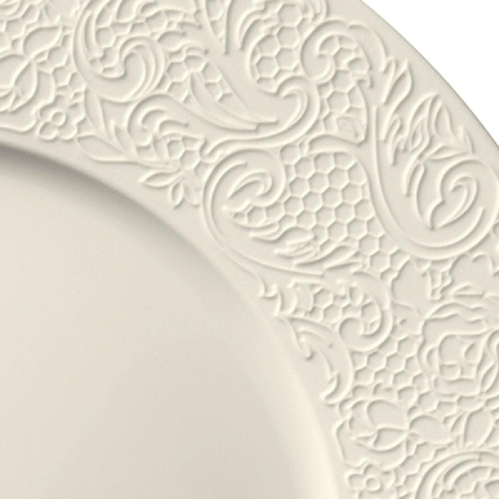 Degrenne Paris COLLECTION L COUTURE IVOIRE Assiette à Dessert 24 Cm