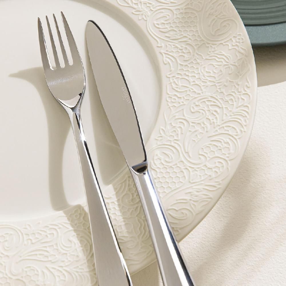 Degrenne Paris COLLECTION L COUTURE IVOIRE Assiette à Dessert 24 Cm