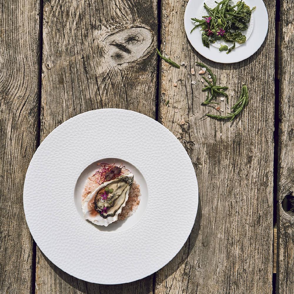 Degrenne Paris COLLECTION L FRAGMENTS BLANC Assiette Gourmet Petit Bassin 27.9 Cm