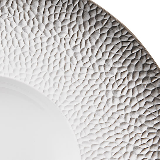 Degrenne Paris COLLECTION L FRAGMENTS NOIR Assiette Gourmet Grand Bassin 30cm