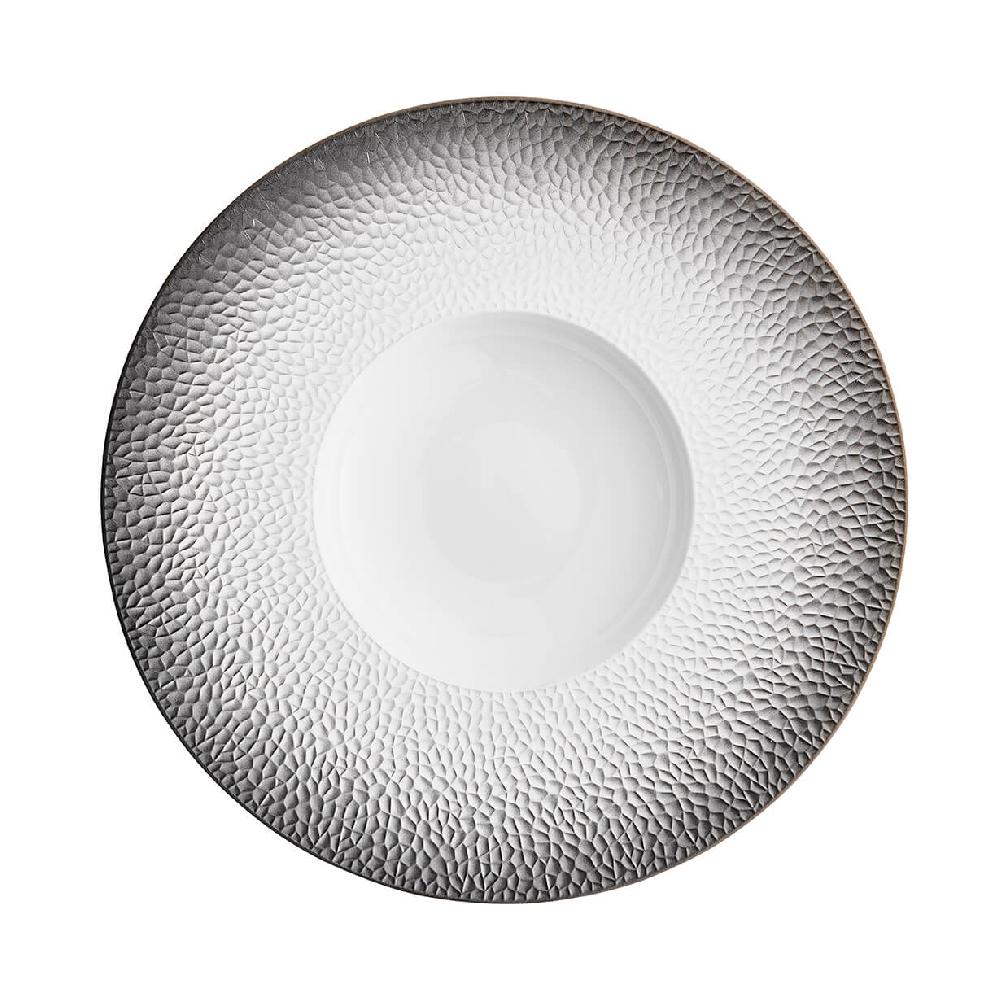 degrenne paris COLLECTION L FRAGMENTS NOIR Assiette gourmet grand bassin 30cm