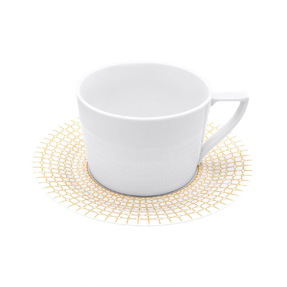 Degrenne Paris COURONNE DORE Soucoupe Déjeuner 18 Cm