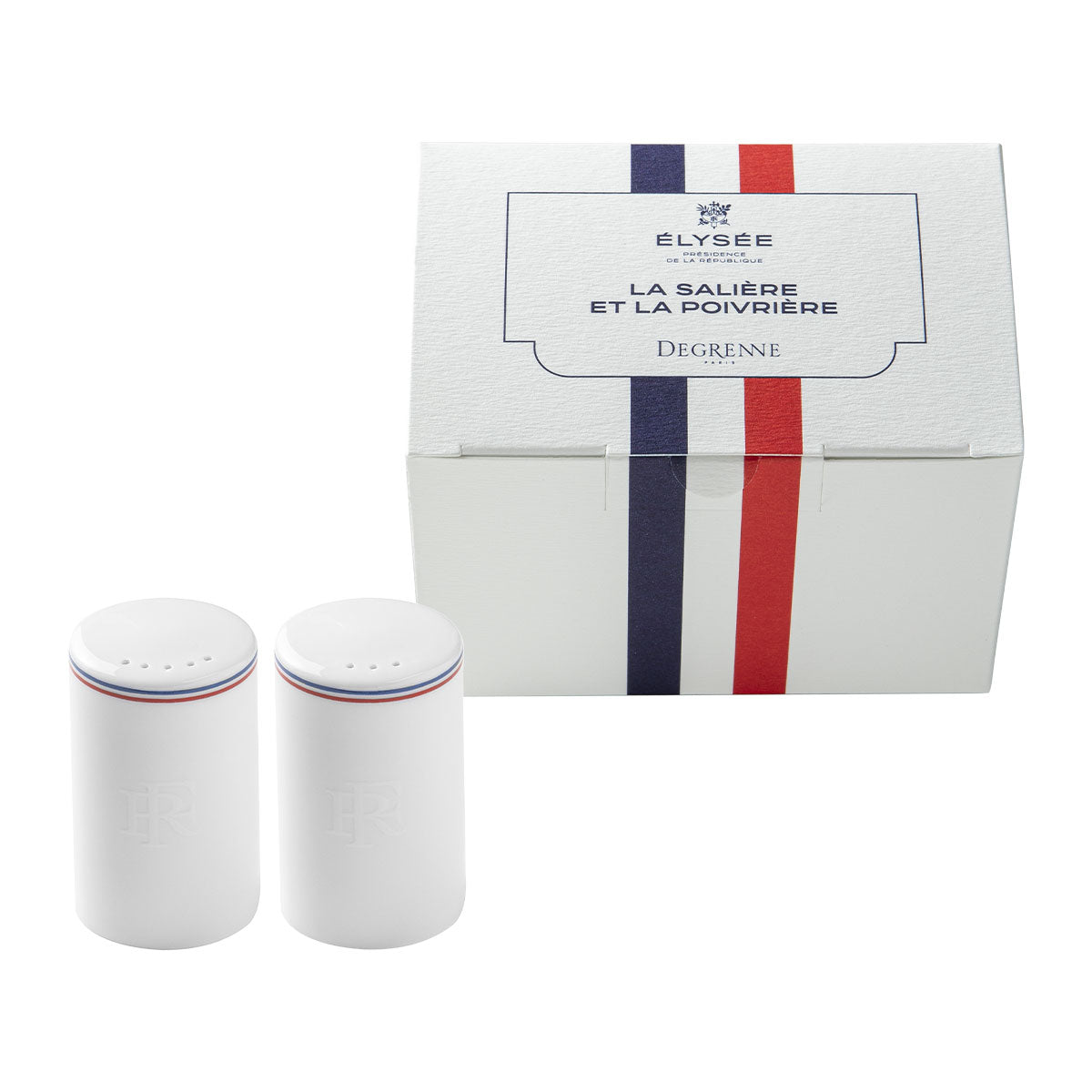 degrenne paris DEGRENNE ELYSEE Coffret salière et poivrière République française